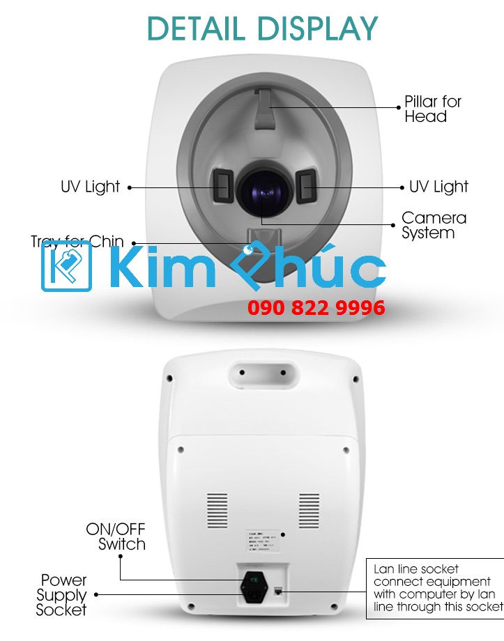 máy phân tích da a one pt01 máy phân tích da a one pt01