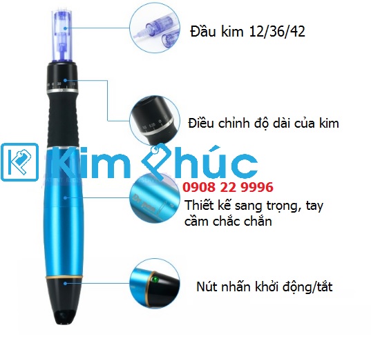  Máy vi kim Dr Pen A1 có pin